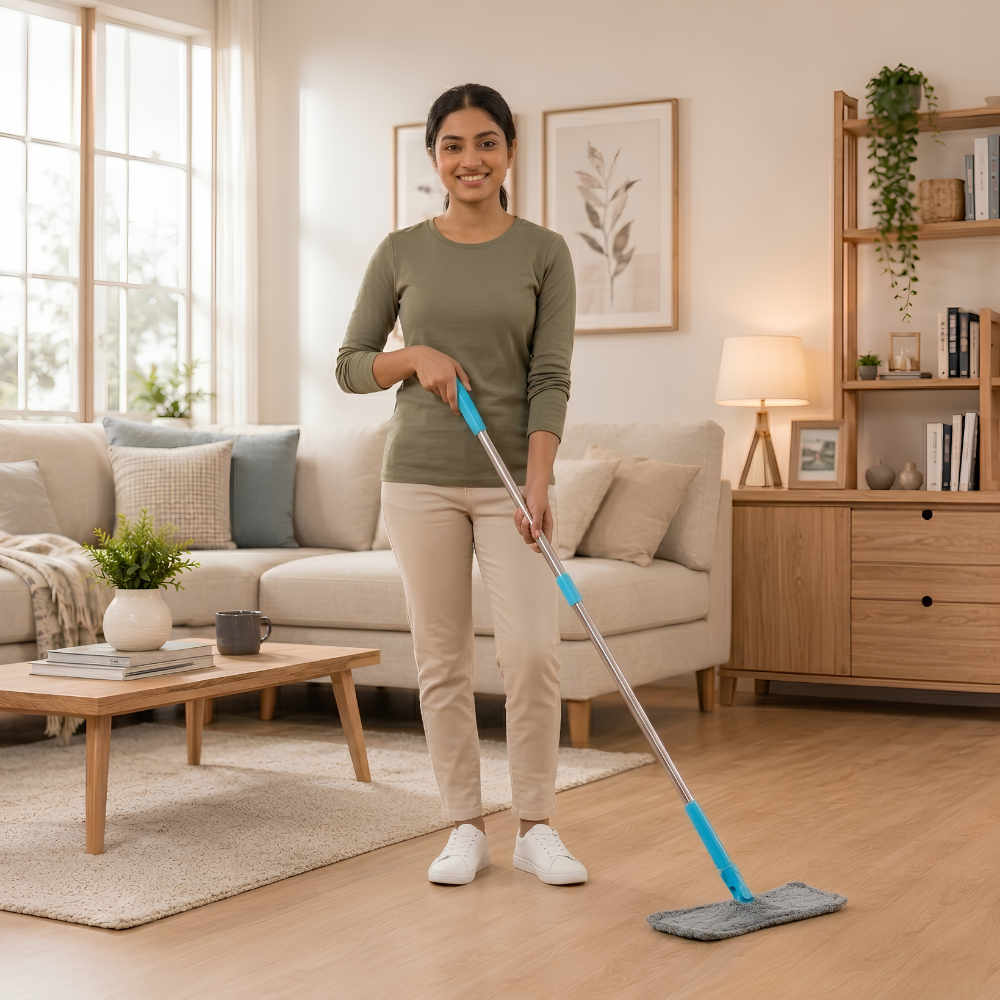 Effortless Cleaning With Smart Telescopic Duster
